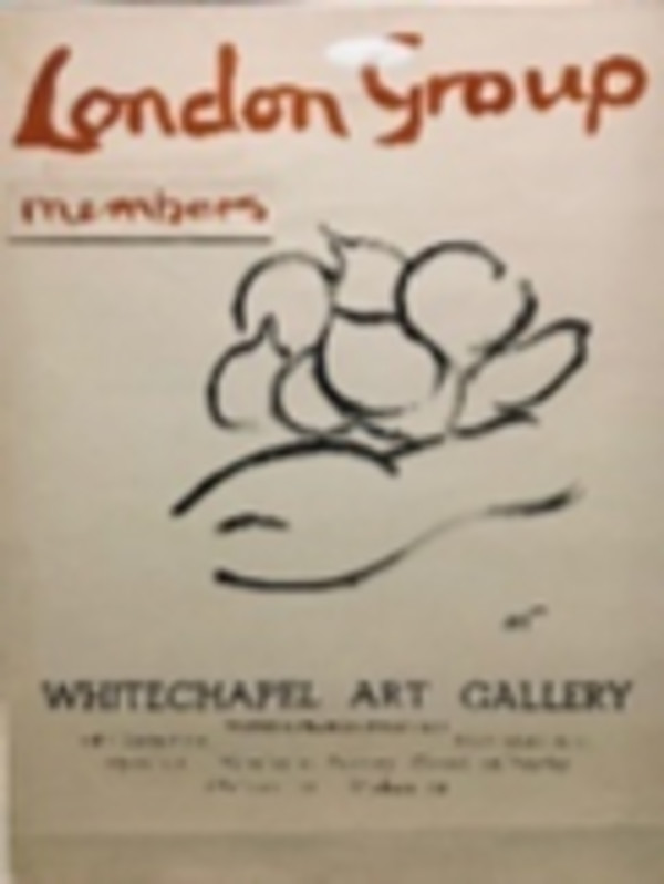 London Group poster 2 by Matthew Smith, Image 1.