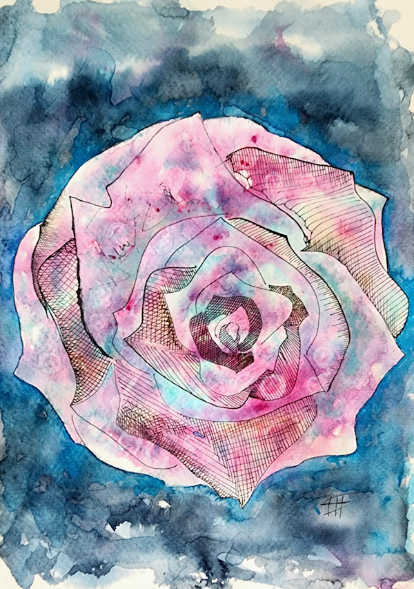 Rose 3 by Elizabeth Ann Huffman, Image 1.