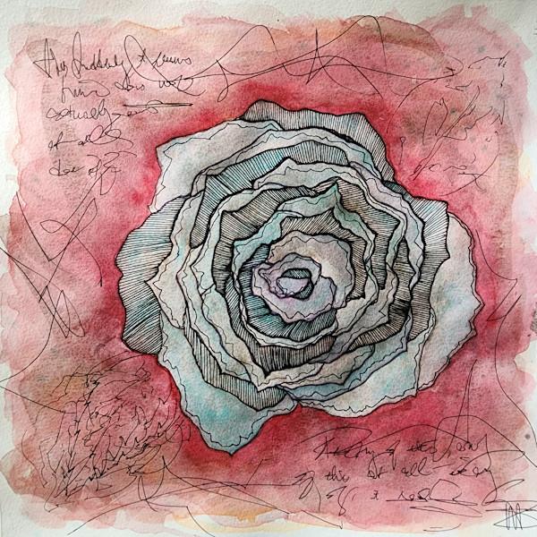 Rose 1 by Elizabeth Ann Huffman, Image 1.