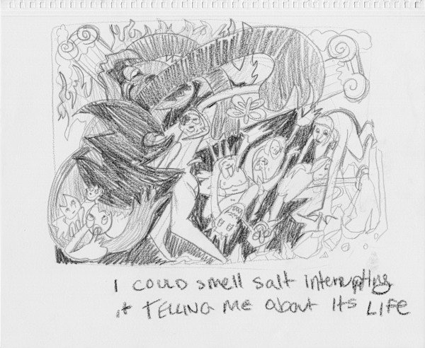 i could smell salt interrupting it telling me about its life by Lydia Crouse, Image 1.