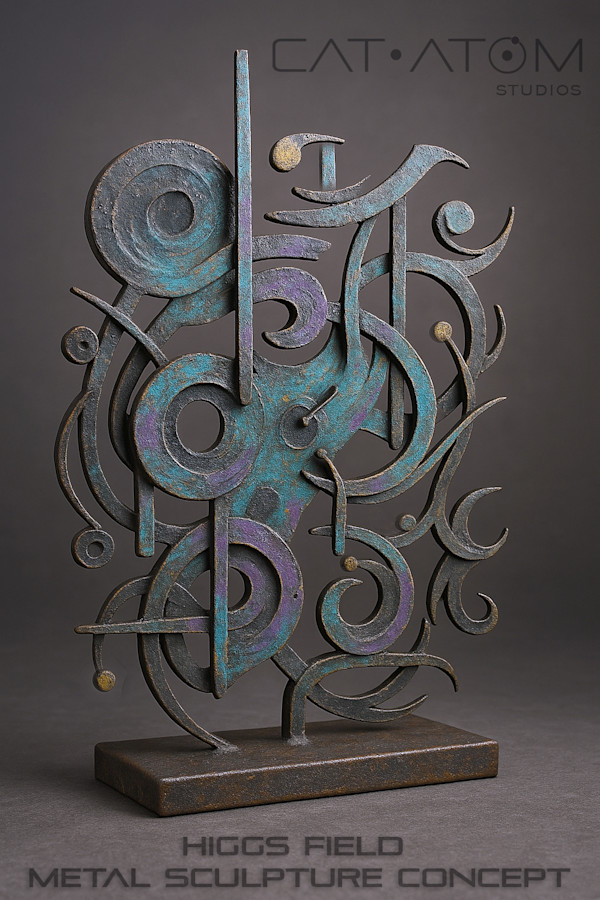 Higgs Field Series Sculpture Concept by Cat Atom