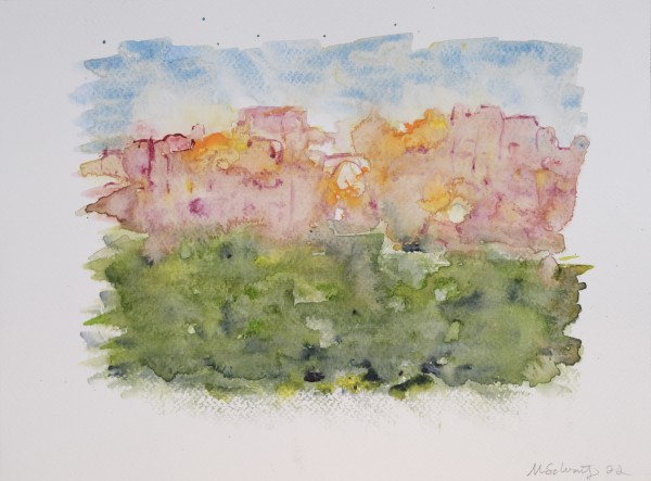 City on a Hill #2 by Marjorie Schwartz