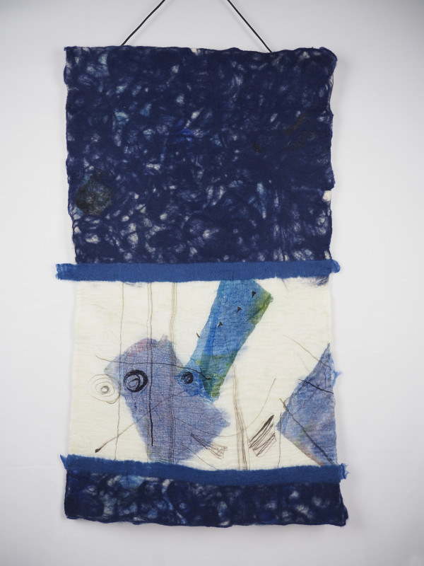 Blue rhythms 3 by Jennifer Angelo