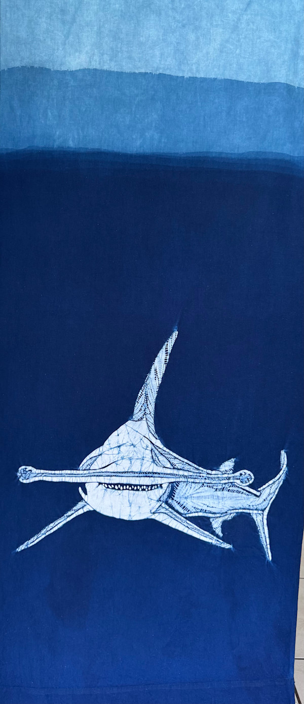 Tiburon Martillo, hammerhead shark by Grace Guirola