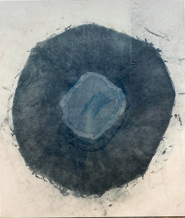 Tendal añil I by Grace Guirola
