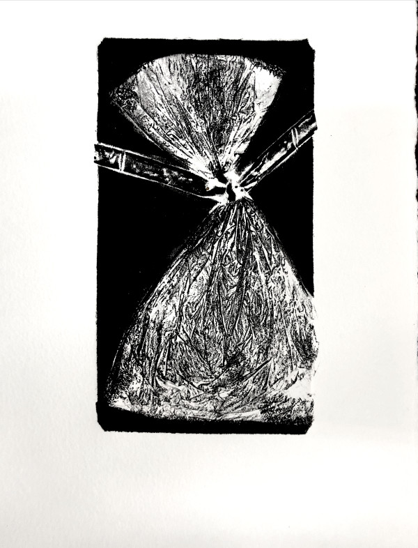 Menina.    (Marine debris) by Grace Guirola