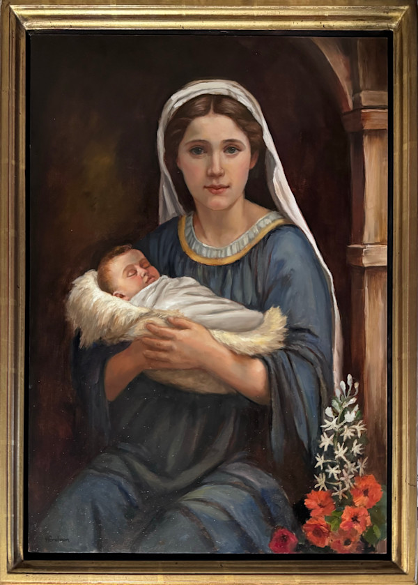 Come Let Us Adore Him—Mary and the Lamb by Heather Graham