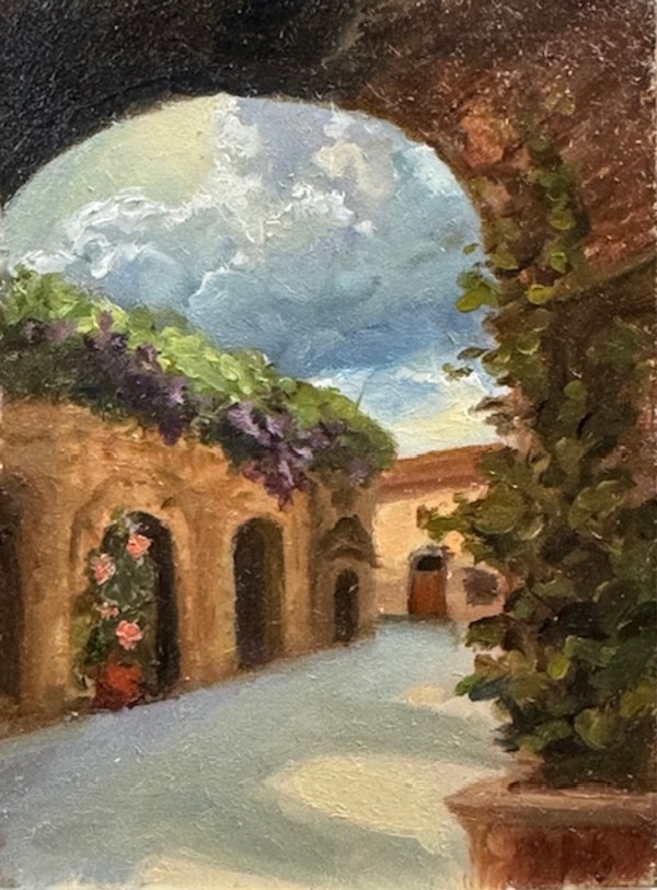 Italian Courtyard by Heather Graham, Image 1.
