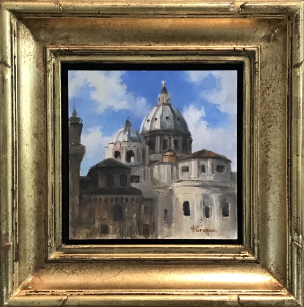 Italian Skies — Vatican Domes by Heather Graham