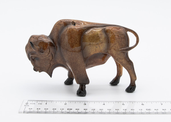 Wild Wings Simpaticos Bison Imago by Stephen Herrero