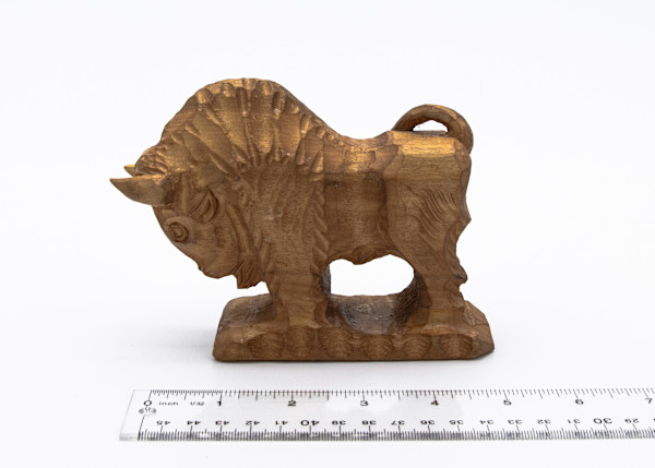 Carved Bison