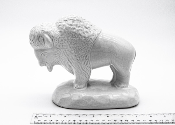 Frankhoma Pottery Limited Edition Bison by Joniece Frank