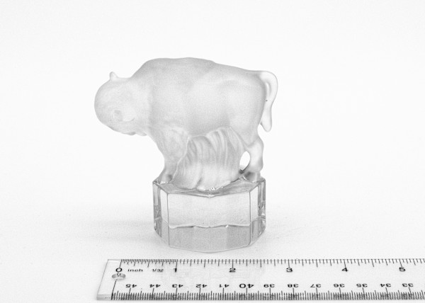 Goebel Frosted Crystal American Bison