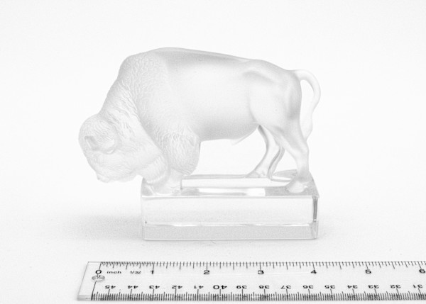 Lalique Crystal Bison
