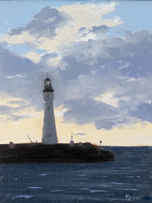 Buffalo Lighthouse by Frank Martin