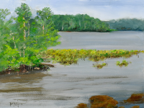 Pocomoke Shad Landing by Frank Martin