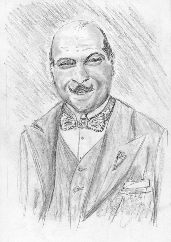 Poirot by Frank Martin