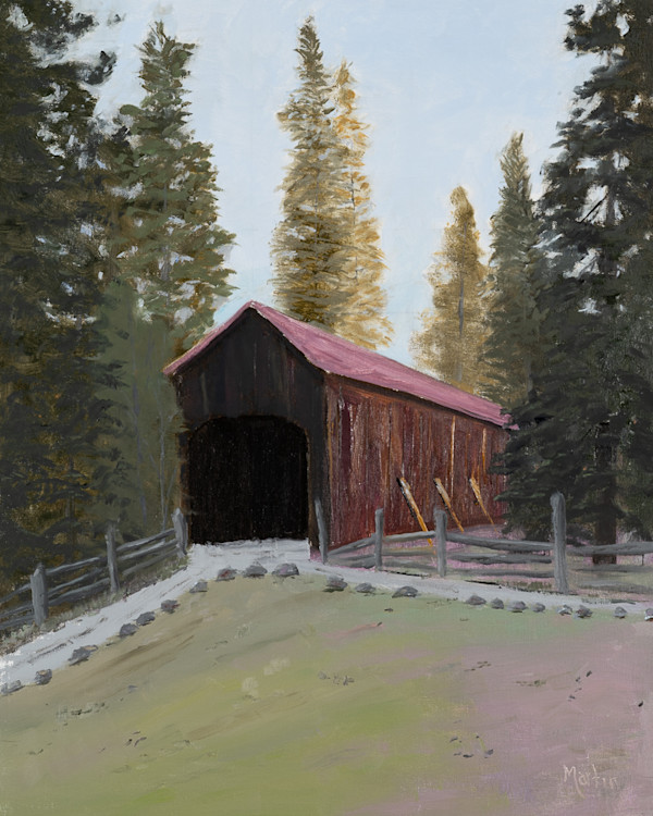 Covered Bridge at Yosemite by Frank Martin, Image 1.