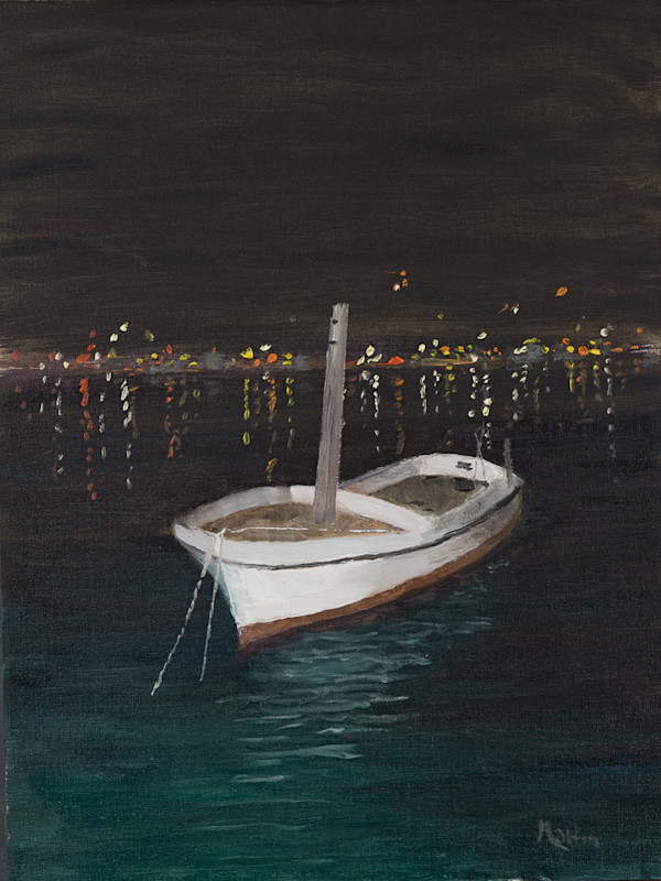 Croatian Fishing Boat by Frank Martin
