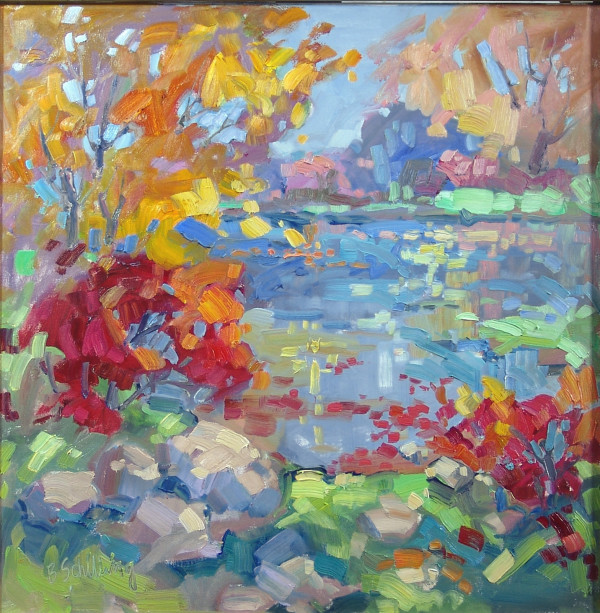 Autumns Arrival by Barbara Schilling