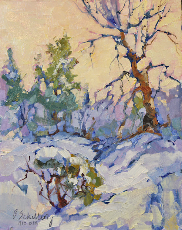 Cold Morning Silence by Barbara Schilling