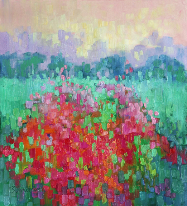 Dancing Poppies by Barbara Schilling