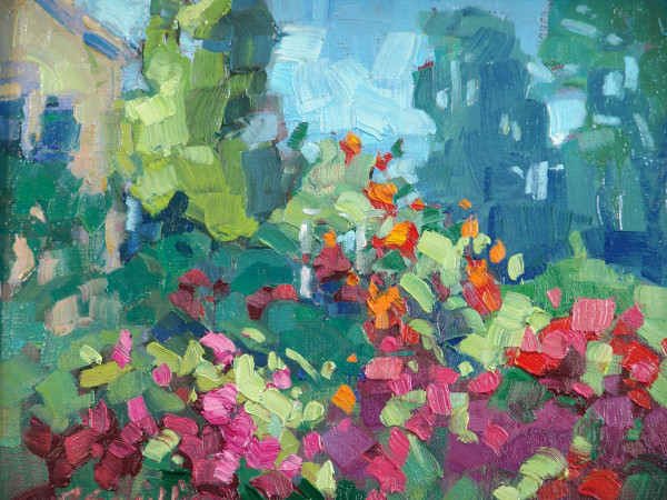 Eastside Garden by Barbara Schilling