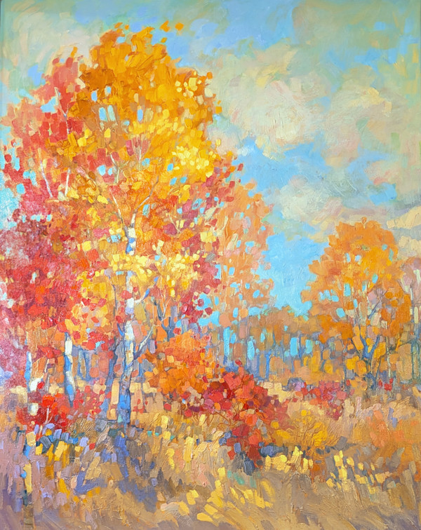 Falls Exuberance by Barbara Schilling