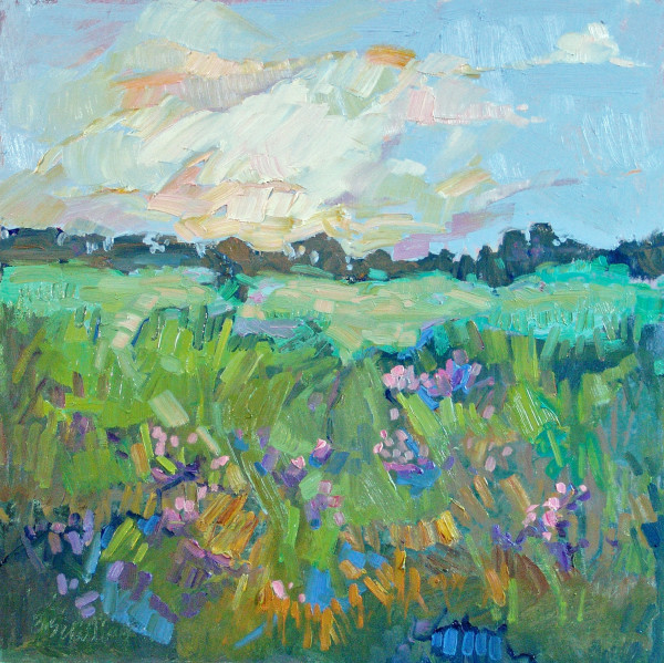 Meadow Wildflowers by Barbara Schilling