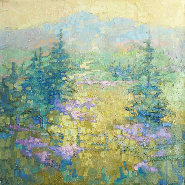 Mountain Meadow by Barbara Schilling