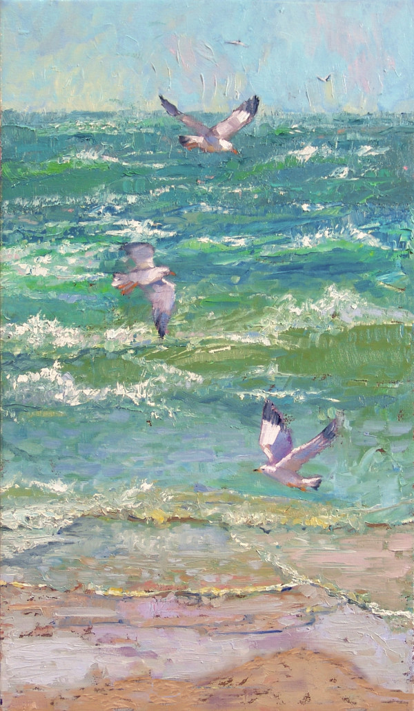 Wind Surfing 2 by Barbara Schilling