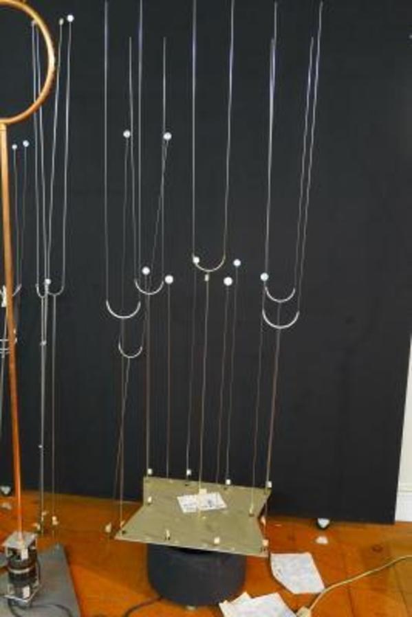Single Diffraction with Five Large Tuning Forks on Black Widow Plate * by Wen-Ying Tsai, Image 3.