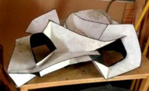 White and Black Sculpture by Wen-Ying Tsai, Image 3.