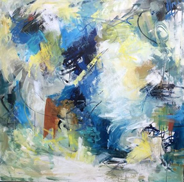 Yellow and Blue by Betty Efferson