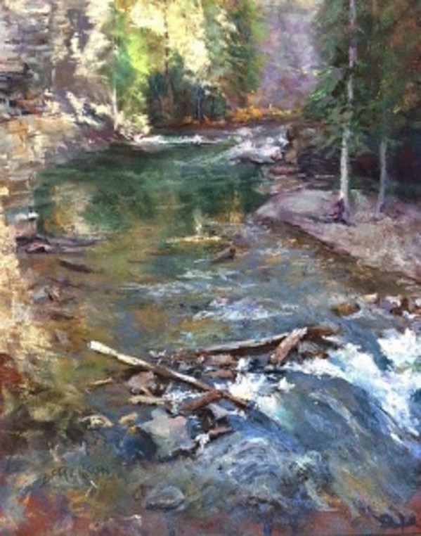 Canyon River by Betty Efferson
