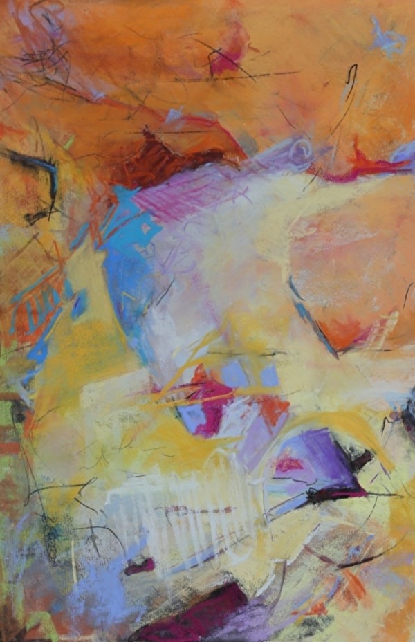 Orange & Teal by Betty Efferson