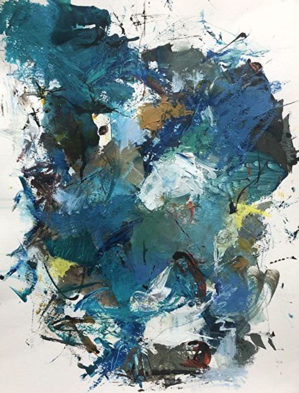 Study in Blue by Betty Efferson