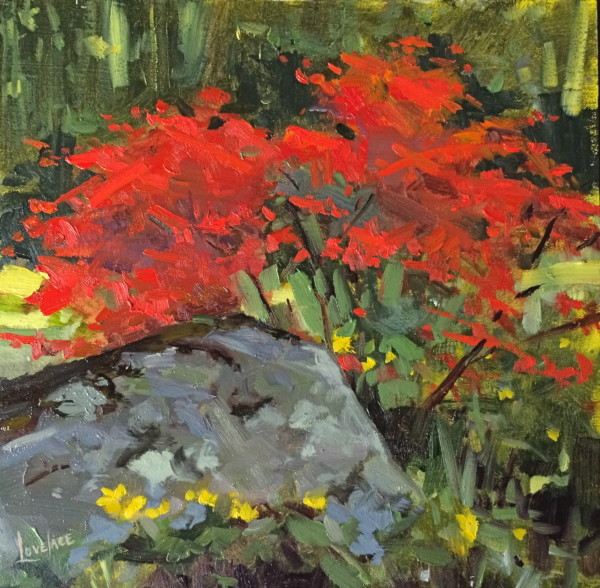 Flame Azalea by Deborah Lovelace Richardson