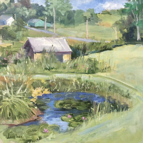 Farm Pond by Deborah Lovelace Richardson