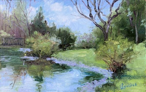 Fountain Rock Pond by Deborah Lovelace Richardson, Image 1.