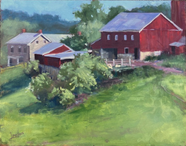 Morning at Peace and Plenty by Deborah Lovelace Richardson, Image 3.