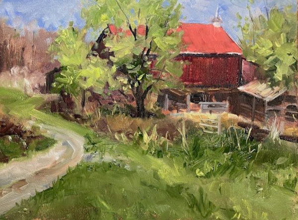 Kingsbury Barn by Deborah Lovelace Richardson, Image 1.