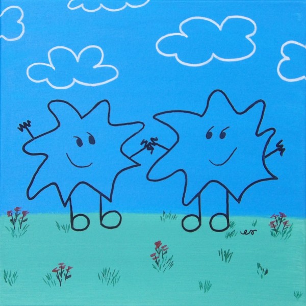 Smile 2 Blue Skies by Eileen Saunders