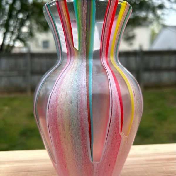 Illora  |  7 x 4.5 in  |  Decorative Vase by JD Hecht | Creatively Cutz Studio