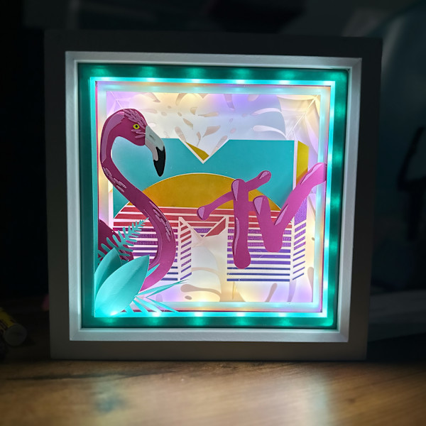 M.T.V.'s Flamingo BOX by JD Hecht