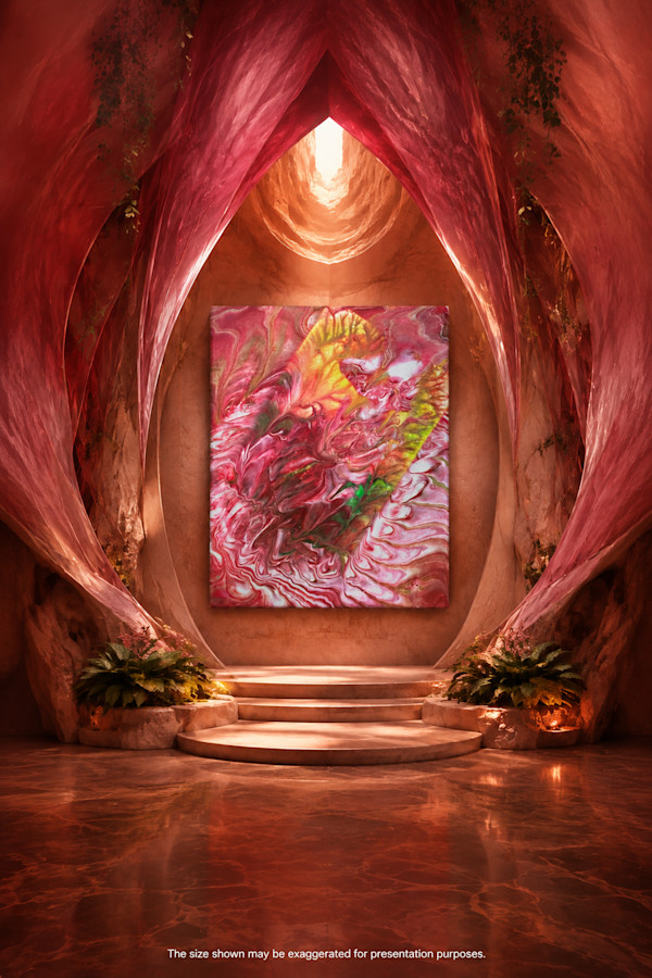 Crimson Bloom by JD Hecht | Creatively Cutz Studio, Image 1.
