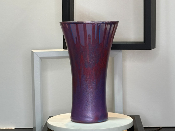 IllumiVoltage  |  9 x 5.25 in  |  Painted Glass by JD Hecht | Creatively Cutz Studio, Image 1.