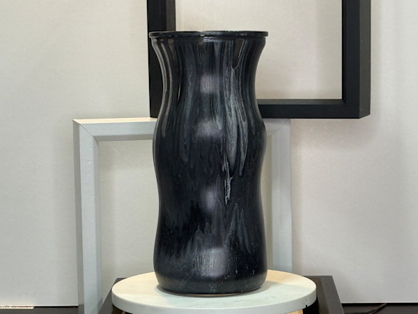 LumenShadow | 9.75 x 4.5 in | Painted Glass by JD Hecht | Creatively Cutz Studio, Image 1.