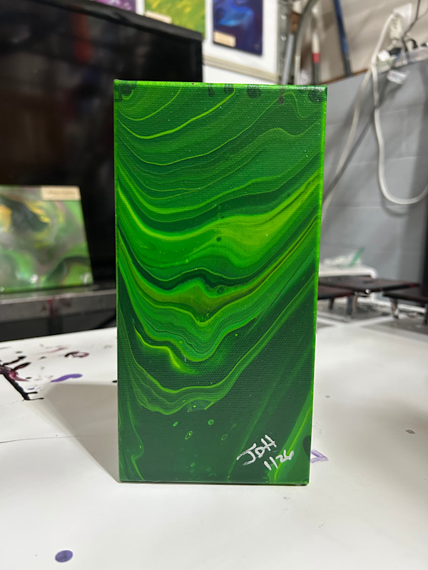 Green Small Rectangle by JD Hecht | Creatively Cutz Studio, Image 1.