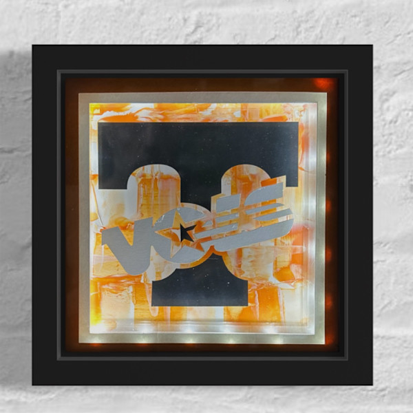 Checkerboard Pride - Tennessee Vols by JD Hecht